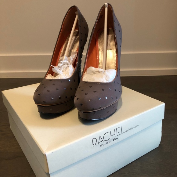 Rachel Roy Keedan Heel Taupe - US 7.5 - Picture 2 of 4